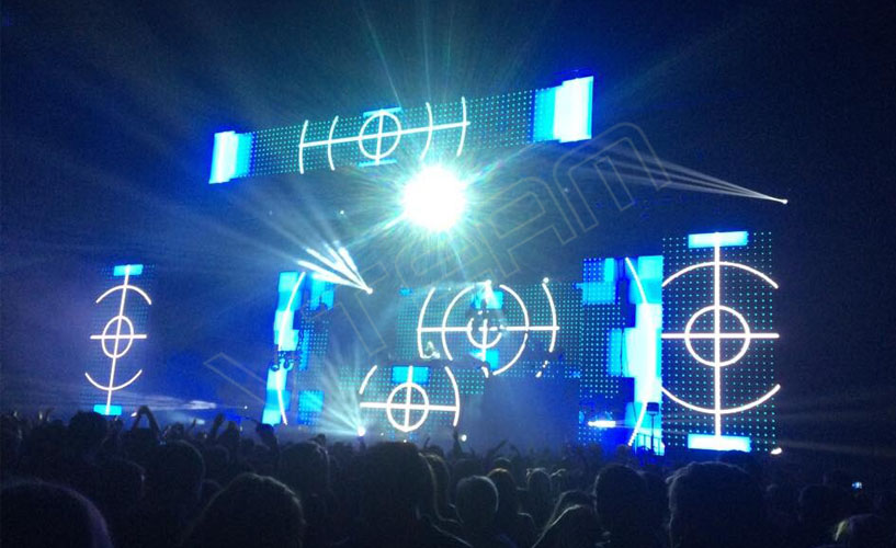 立陶宛系舞台布景LED显示屏 MJ4打造