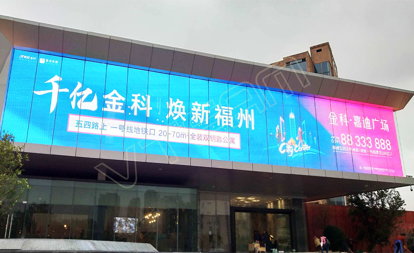 福州地产中心 LED通明屏Isky-P15.625